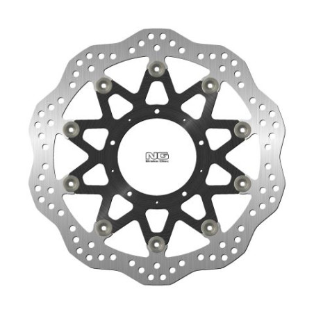 NG brake disc front HONDA CB1000R '18-21 (310X94X4,5mm) (5X6,5mm) WAVE floating (ALUMINUM CENTER)