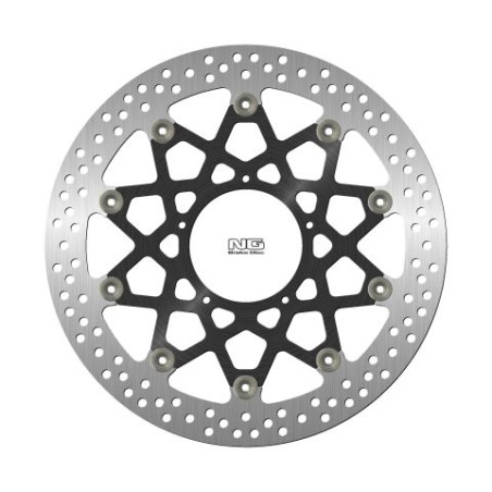 NG brake disc front HONDA CBR1000RR '20-21 (330X93,5X5mm) (5X6,5mm) floating (ALUMINUM CENTER)