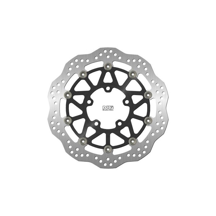 NG brake disc front KAWASAKI ZX-6R 636 '16-20 (310X80X5mm) (5X10,5mm) WAVE floating (ALUMINUM CENTER)
