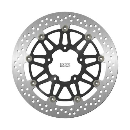 NG brake disc front MV AUGUSTA BRUTALE 800 '15-21, F3 '11-19 (320X80X5mm) (5X8,5mm) floating (ALUMINUM CENTER)