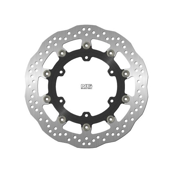 NG brake disc front YAMAHA FJR1300 '05-21 (320X132X4,5mm) (6X8,5mm) WAVE floating (ALUMINUM CENTER)