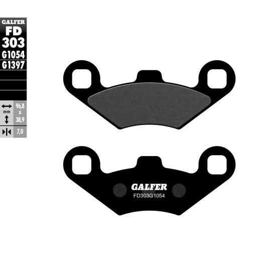 GALFER brake pads KH159 POLARIS