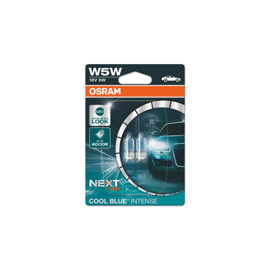Osram 12V W5W T10 bulbs (2pcs.)