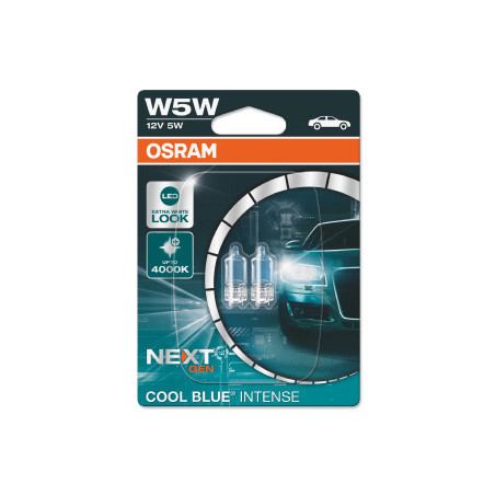 Osram 12V W5W T10 bulbs (2pcs.)