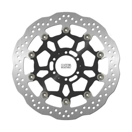 NG brake disc front APRILIA DROSODURO / SHIVER 900 '17-20, DUCATI ST4 '03, MOTO GUZZI V7 '17-20 (320X64X5mm) (6X8,5mm) WA
