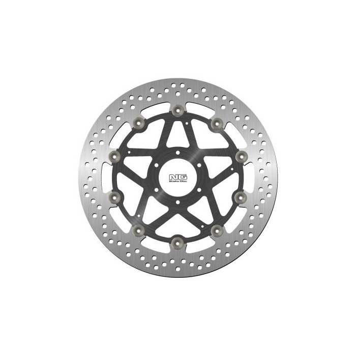 NG brake disc front DUCATI MONSTER 696 '08-14, ST3 / ST4 '03-07 (320X64X5mm) (6X8,5mm) floating (ALUMINUM CENTER)
