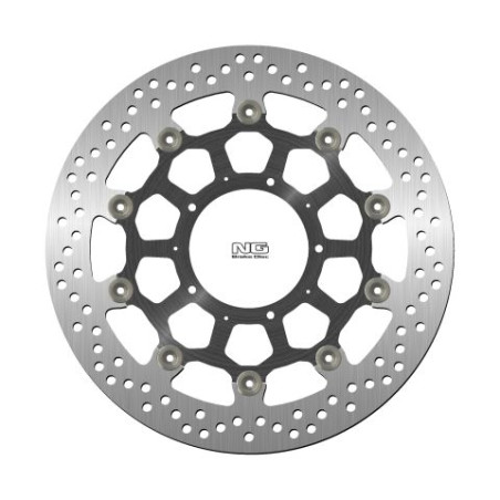 NG stabdžių diskas priekis HONDA VFR1200 '10-17 (320X94X5mm) (5X6,5mm) plaukiojantis (ALUMINUM CENTER)