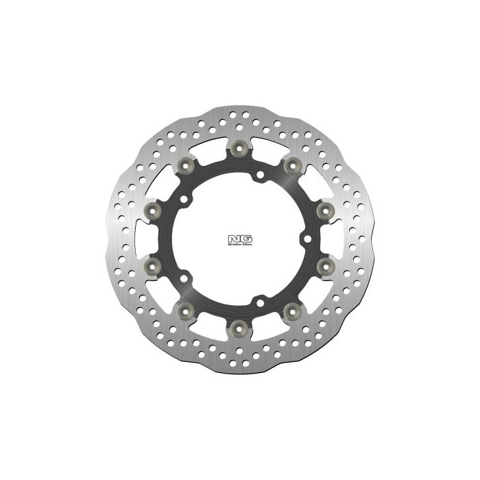 NG brake disc front YAMAHA FZS 600 '04-10, MT-03 '05-14, XJR1300 '95-13, R6 '03-09 (298X132X5mm) (5X8.5mm) WAVE floating