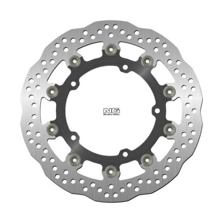 NG stabdžių diskas priekis YAMAHA FZS 600 '04-10, MT-03 '05-14, XJR1300 '95-13, R6 '03-09 (298X132X5mm) (5X8,5mm) WAVE plaukioja