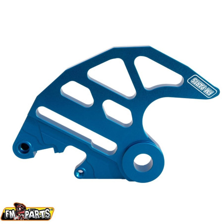 FM-PARTS rear brake disc aluminum guard SHERCO SE / SEF '14-'23 color blue