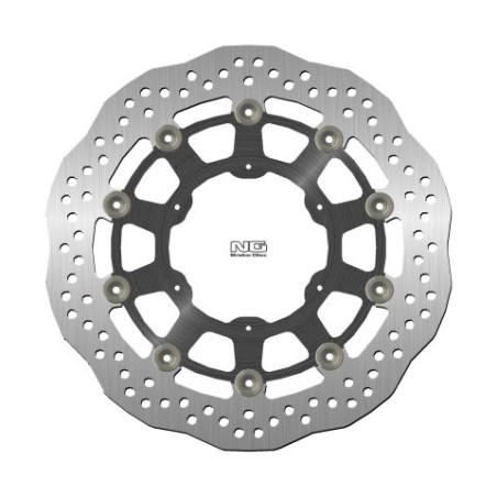 NG stabdžių diskas priekis BMW F 650 / 700 / 800 GS '93-'19, APRILIA PEGASO 650 '86-'08 (300X105X5mm) (6X6,5) WAVE plaukiojantis