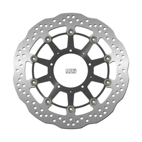 NG brake disc front HONDA CBR 1000 '17 (320X94X5mm) (5X6,5mm) WAVE floating (ALUMINUM CENTER)