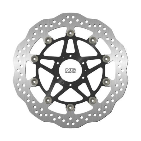 NG stabdžių diskas priekis HONDA CBR 1100 XX '99-'04, X-11 '00-'03, CB 1300 '01-'02 (310X62X5mm) (6X6,5mm) ALUMINUM CENTER WAVE 