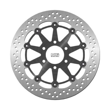 NG brake disc front HYOSUNG COMET / GD / GT 125 / 250 / 650 '04-18 (300X64X4mm) (6X10,5mm) floating