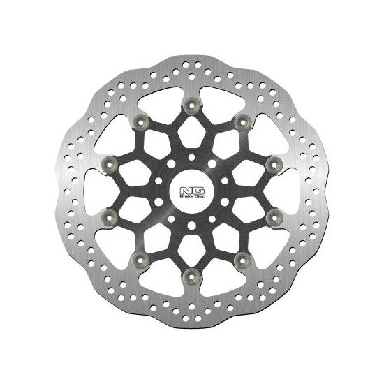 NG brake disc front KTM DUKE 690 R / ABS '14-'16 (320X52X5mm) (5X8.5mm) WAVE floating (ALUMINUM CENTER)
