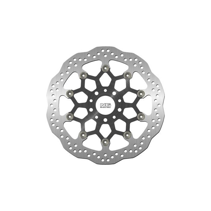 NG brake disc front KTM DUKE 690 R / ABS '14-'16 (320X52X5mm) (5X8.5mm) WAVE floating (ALUMINUM CENTER)