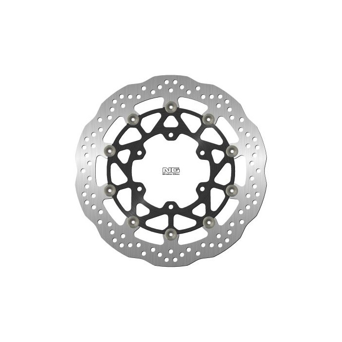 NG brake disc front SUZUKI GSXR ABS 1000 '17-19 (320X102X5,0mm) (6X8,5mm) WAVE floating (ALUMINUM CENTER)