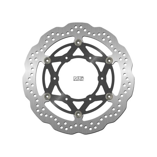 NG brake disc front SUZUKI GSX-S 1000 '19-21 (310X110X5mm) (6X8.5mm) WAVE floating (ALUMINUM CENTER)