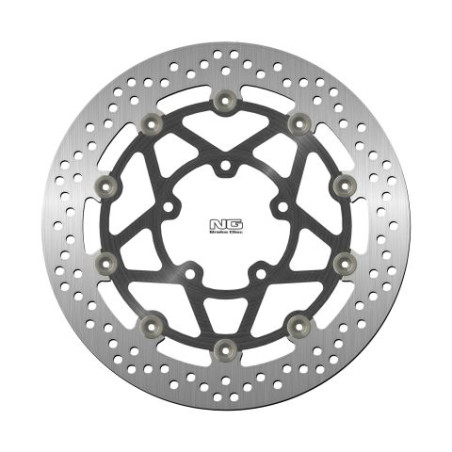 NG stabdžių diskas priekis TRIUMPH BONNEVILLE 850 / T100 '09-21, STREET TRIPLE '13-18 (310X82,5X5mm) (5X10,5mm) plaukiojantis (A