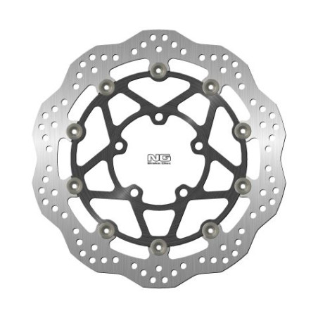 NG brake disc front TRIUMPH BONNEVILLE 850 / T100 '09-21, STREET TRIPLE '13-18 (310X82.5X5mm) (5X10.5mm) WAVE floating