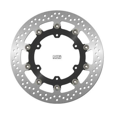 NG brake disc front YAMAHA FJR1300 '05-21 (320X132X4,5mm) (6X8,5mm) floating (ALUMINUM CENTER)