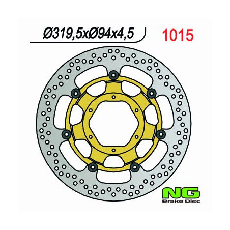 NG brake disc front HONDA CBR 1000 RR '06-'07, VTR 1000 SP1 / SP2 '00-'04 (320X94X4,5mm) (6X6,5mm) floating