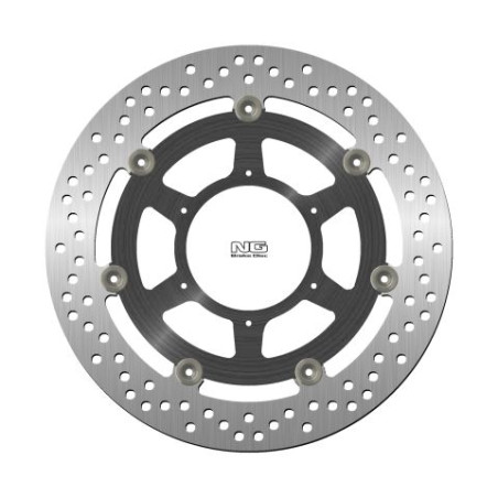 NG brake disc front HONDA CBR250 / 300 '11-20, DN-01 700 '08-10 (296X94X4,5mm) (6X6,5mm) floating (ALUMINUM CENTER)