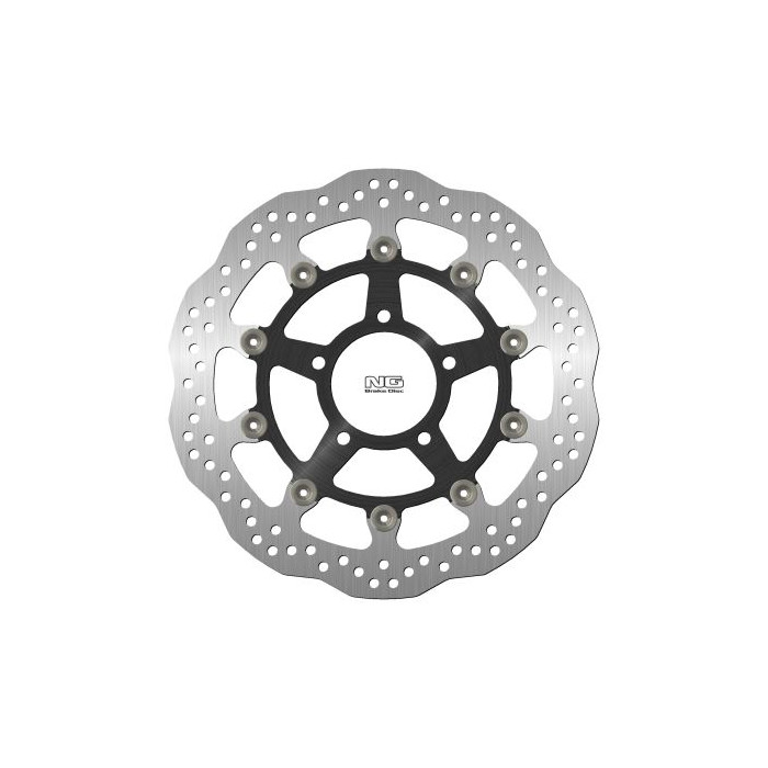 NG brake disc front TRIUMPH DAYTONA 955 '02-06, SPRINT 1050 '05-14 (320X78X4,5mm) (5X10,5mm) WAVE floating (ALUMINUM