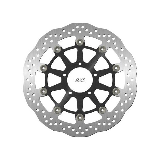 NG brake disc front DUCATI DARK '15-16, DIAVEL '11-18, HYPERMOTARD '13-18 (320X72X5mm) (5X8,5mm) WAVE floating (ALUM