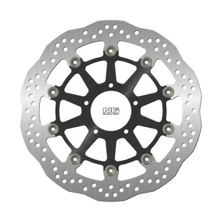 NG stabdžių diskas priekis DUCATI DARK '15-16, DIAVEL '11-18, HYPERMOTARD '13-18 (320X72X5mm) (5X8,5mm) WAVE plaukiojantis (ALUM