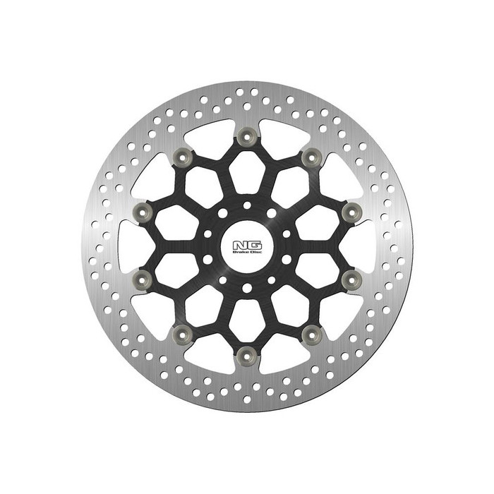 NG brake disc front KTM DUKE 890 R ABS '20-'22 (320X52X5mm) (5 holes) floating (ALUMINUM CENTER)
