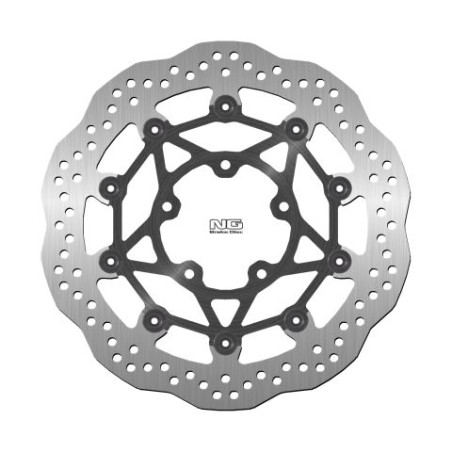 NG brake disc front TRIUMPH BONNEVILLE T100 '17-18 (310X82,5X5mm) ( 5X10,5mm) WAVE floating