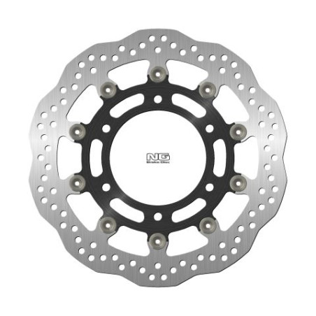NG brake disc front TRIUMPH TROPHY 900 / 1200 '91-04 (31X115X5mm) (6X10,5mm) WAVE floating (ALUMINUM CENTER)
