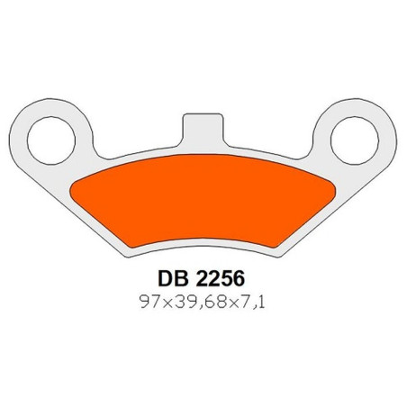 DELTA BRAKING brake pads front KH453 CF MOTO CF 500 / 625 / 800 TERRALANDER '11-'15