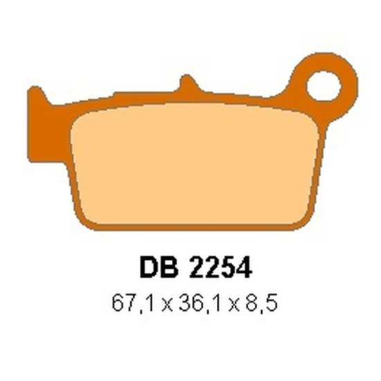 DELTA BRAKING brake pad end KH367 / 2 BETA RR 50 / 125 '08-'15, 200 URBAN '08-'15, 200 RR '20-'23, 250 RR '13-'22, 30