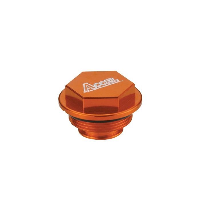 ACCEL brake master cylinder cover rear KTM BREMBO '04-'13 color orange