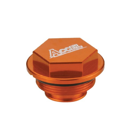 ACCEL brake master cylinder cover rear KTM BREMBO '04-'13 color orange