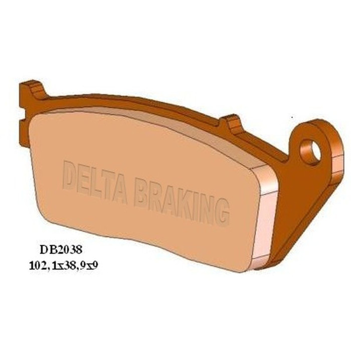 DELTA BRAKING brake pads front KH14 / KH226 BMW C 600 / 650 '12-'22, CAGIVA NAVIGATOR 1000 '00-'05, HONDA CBR 250 '11-