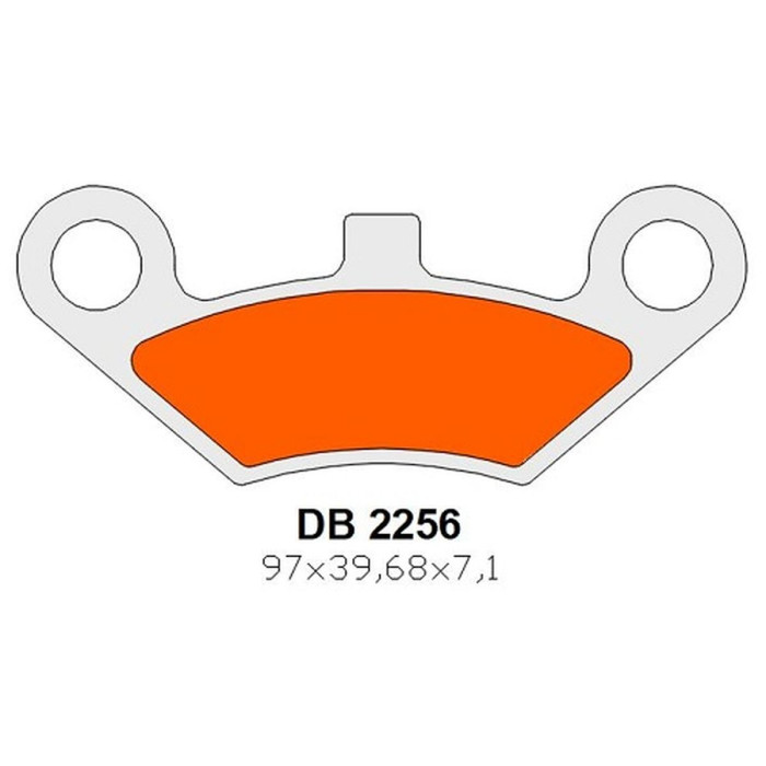 DELTA BRAKING brake pads front KH453 CF MOTO CF 500 / 625 / 800 TERRALANDER '11-'15
