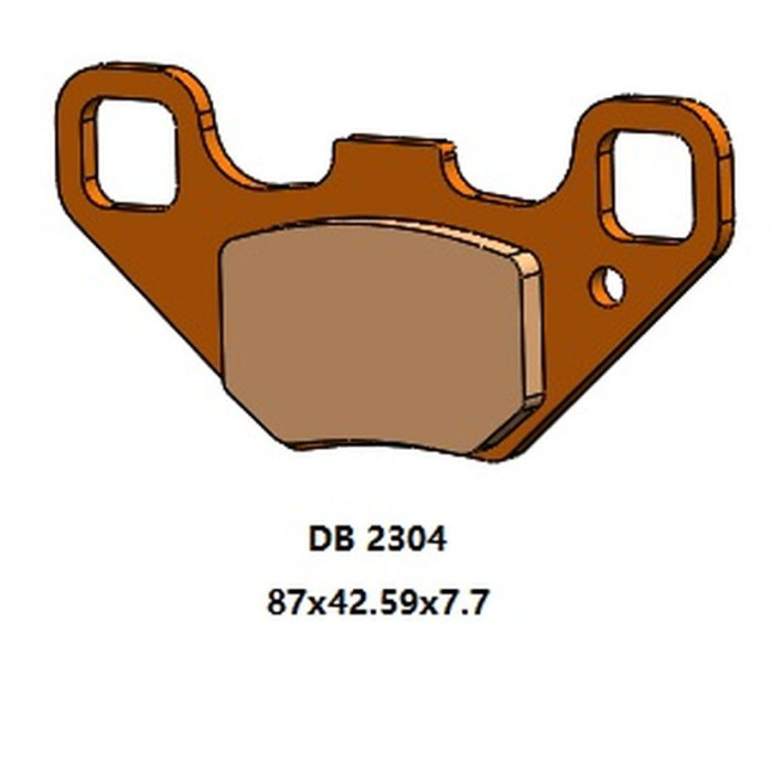 DELTA BRAKING brake pads front KH490 POLARIS RZR 170 '09-'21