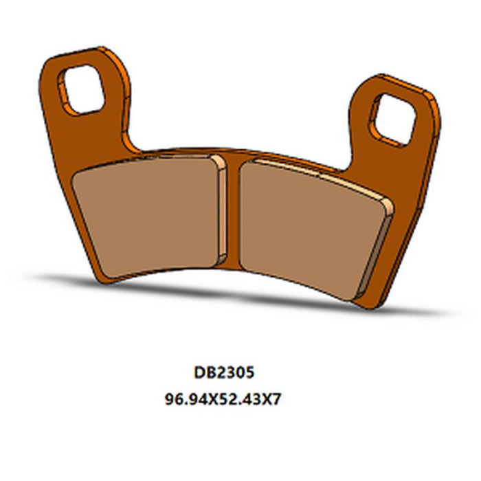 DELTA BRAKING brake pads front KH657 POLARIS ACE 900 '17-'19, RZR 900 '15-'20, RZR 1000 '20-'22