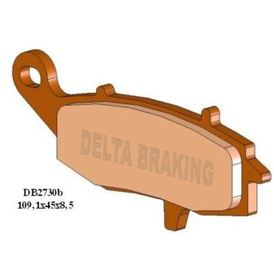 DELTA BRAKING brake pads front left DISC KH229 KAWASAKI ER-6F '06-'16, KLE 650 '10-'14, KLE 650 VERSYS '07-'16, ZR