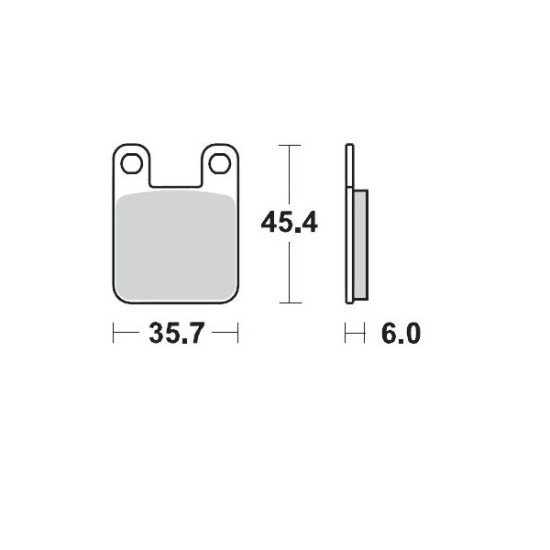 MOTO-MASTER brake pads KH115 SINTER METAL OEM: 11 (SINTERPRO RACING) KTM 65