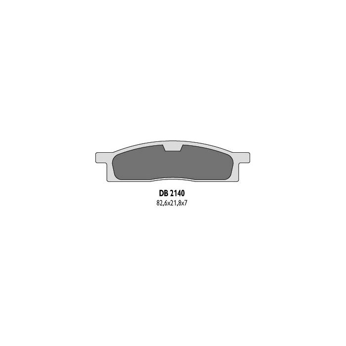 DELTA BRAKING brake pads KH119 - replaced DB2140MX-N and DB2140QD-N