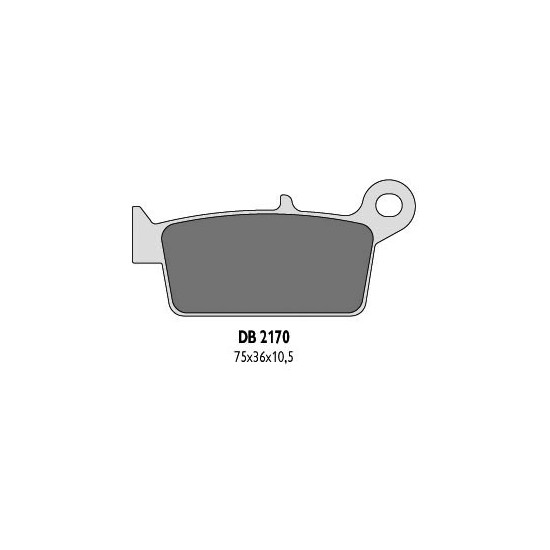DELTA BRAKING brake pad KH131 end - replaced DB2170MX-N and DB2170QD-N