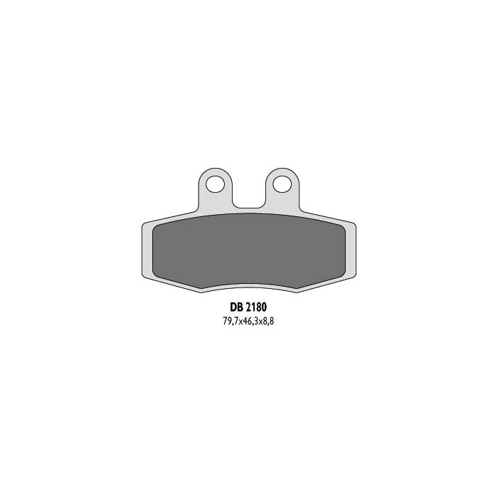 DELTA BRAKING brake pads KH132 - replaced DB2180MX-D and DB2180QD-D