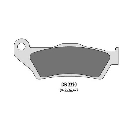 DELTA BRAKING stabdžių kaladėlės KH181 priekis BREMBO - pakeistas DB2220MX-N ir DB2220QD-N