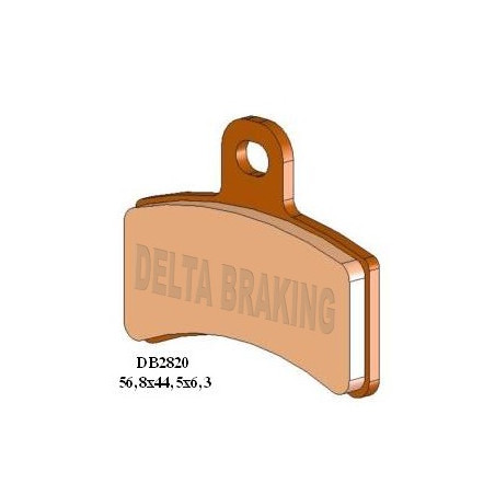 DELTA BRAKING brake pads KH291 GAS GAS - replaced DB2820MX-D