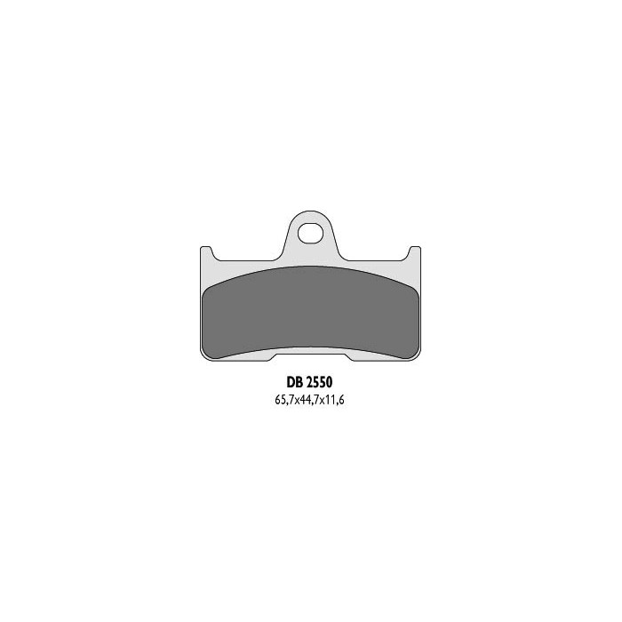 DELTA BRAKING brake pads KH344 YAMAHA YFM 660 02-08 rear - replaced DB2550MX-D and DB2550QD-D