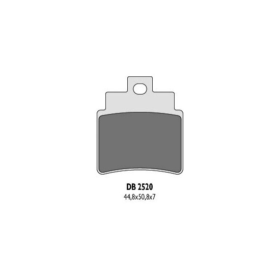 DELTA BRAKING brake pads KH355 KYMCO 250 / 300, SYM - replaced DB2520QD-D